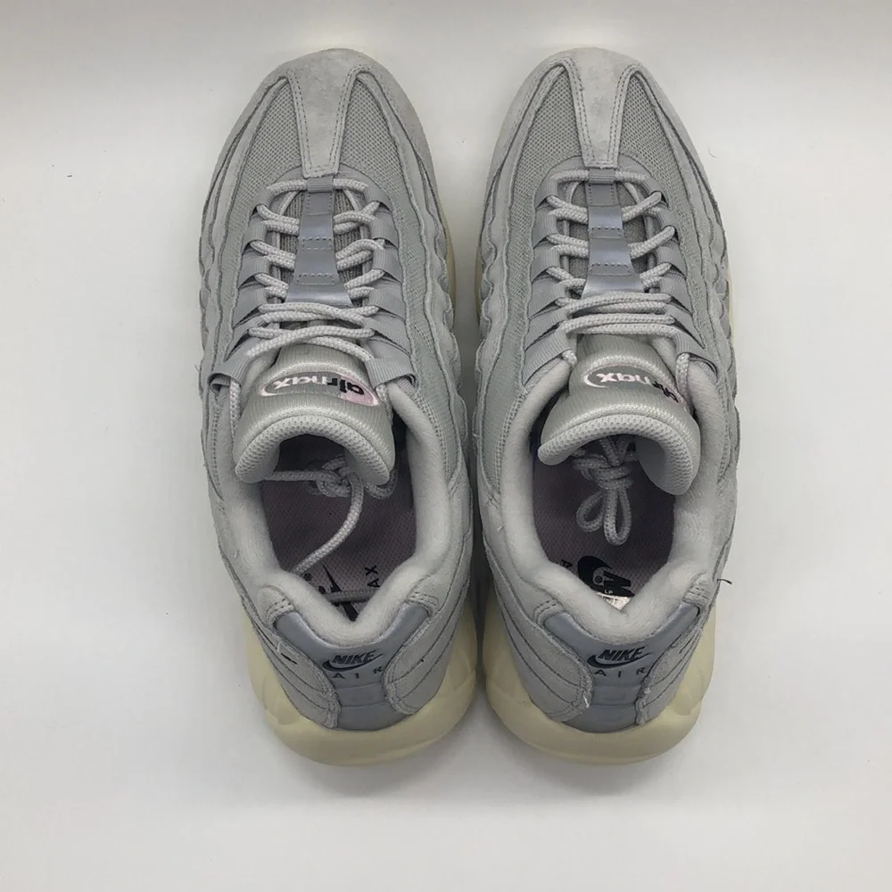 NEW NIKE Air Max 95 Men's  Grey Fog/Pink Foam DX2670-001 - Picture 5 of 5